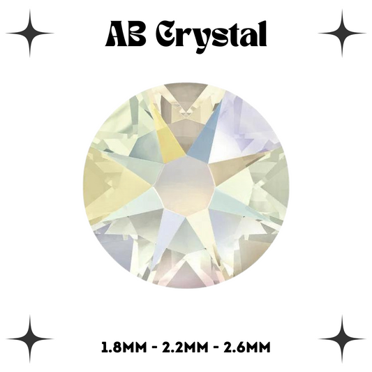 Round Flat Back Crystals
