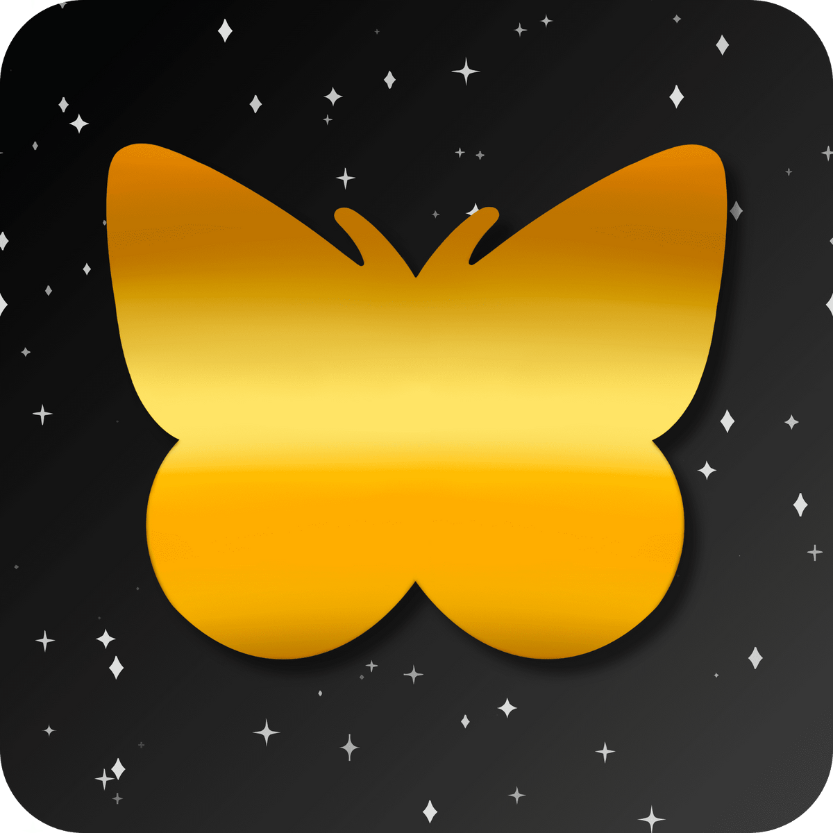 18k Butterfly Tooth Gem