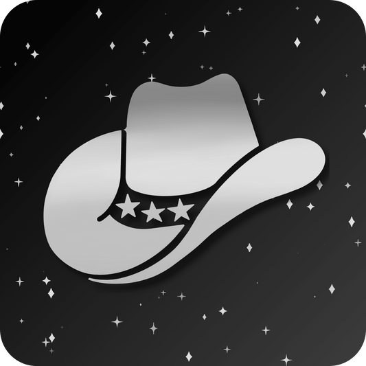 18K Cowgirl Hat Tooth Gem