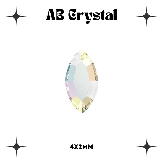 Navette Crystal Tooth Gems