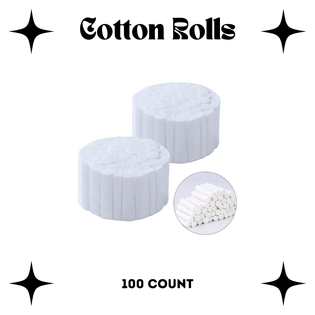 Cotton Rolls - 100 count