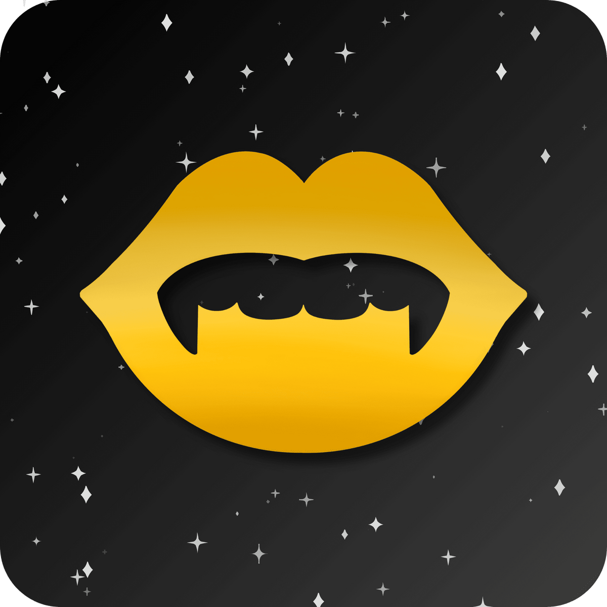 18K Vampire Kiss Tooth Gem