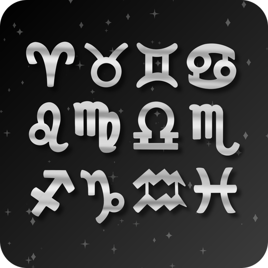 18K Zodiac Tooth Gems