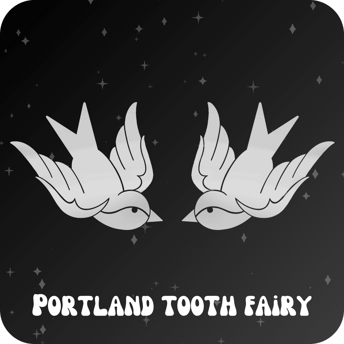 18K Sparrows by Portland Tooth Fairy