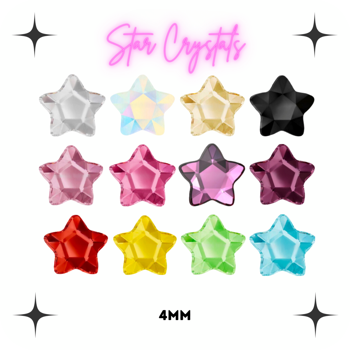 Star Shaped Crystals