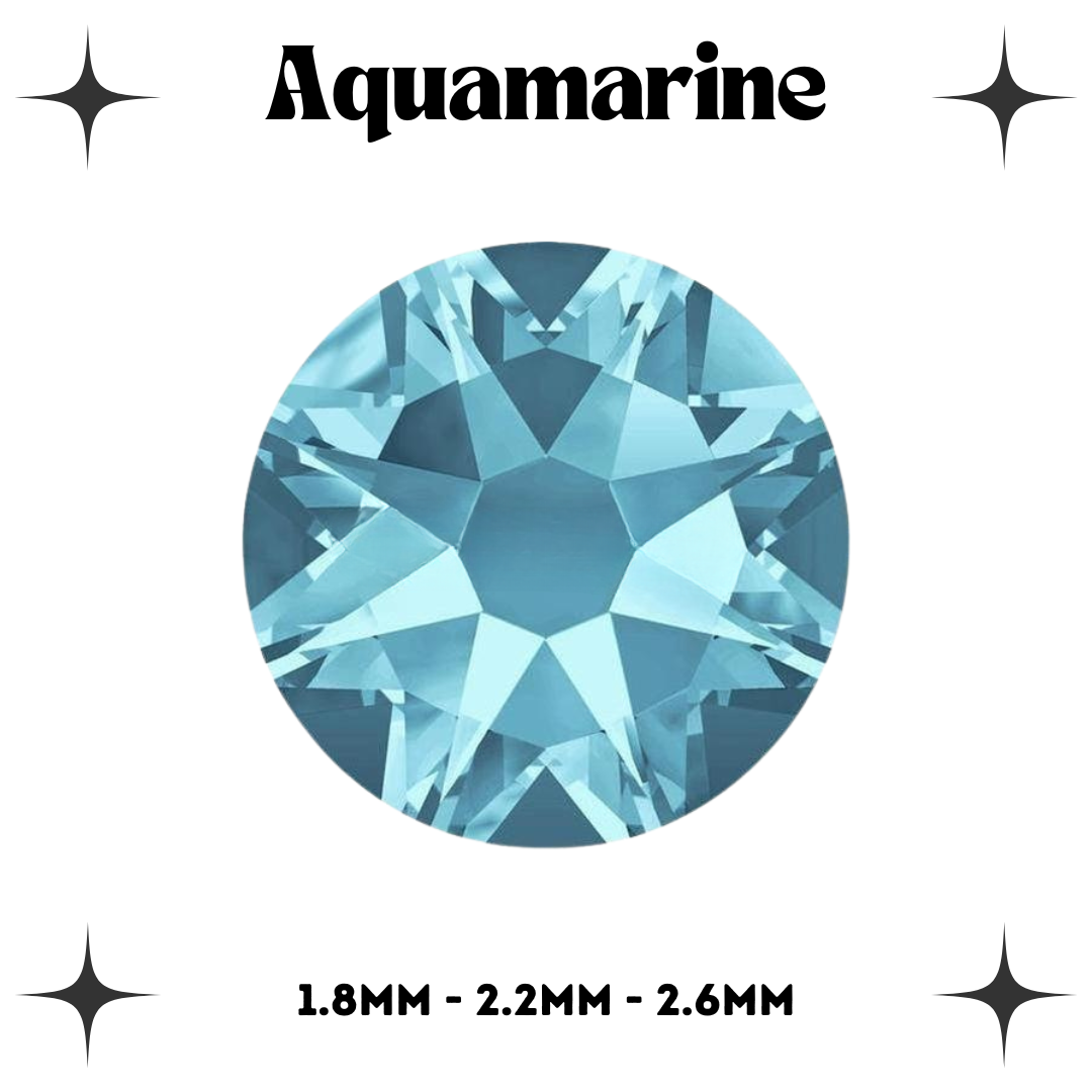 Round Flat Back Crystals