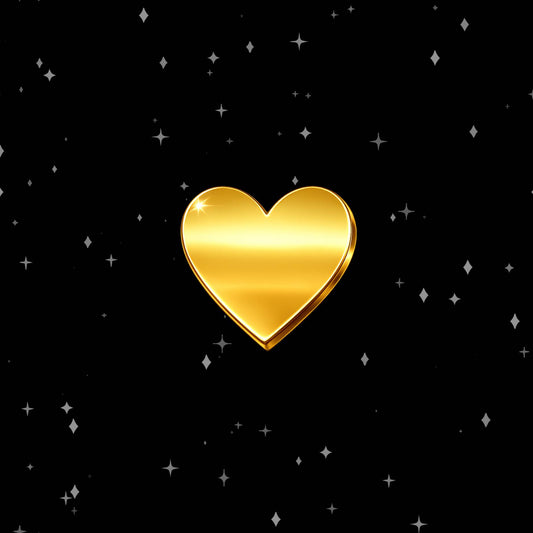 18k Baby Heart Tooth Gem