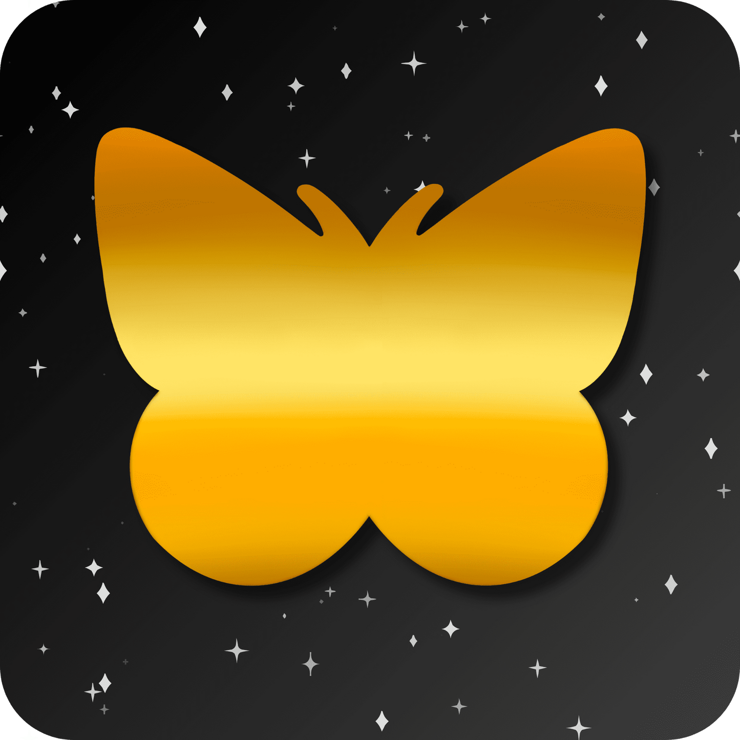 18k Butterfly Tooth Gem