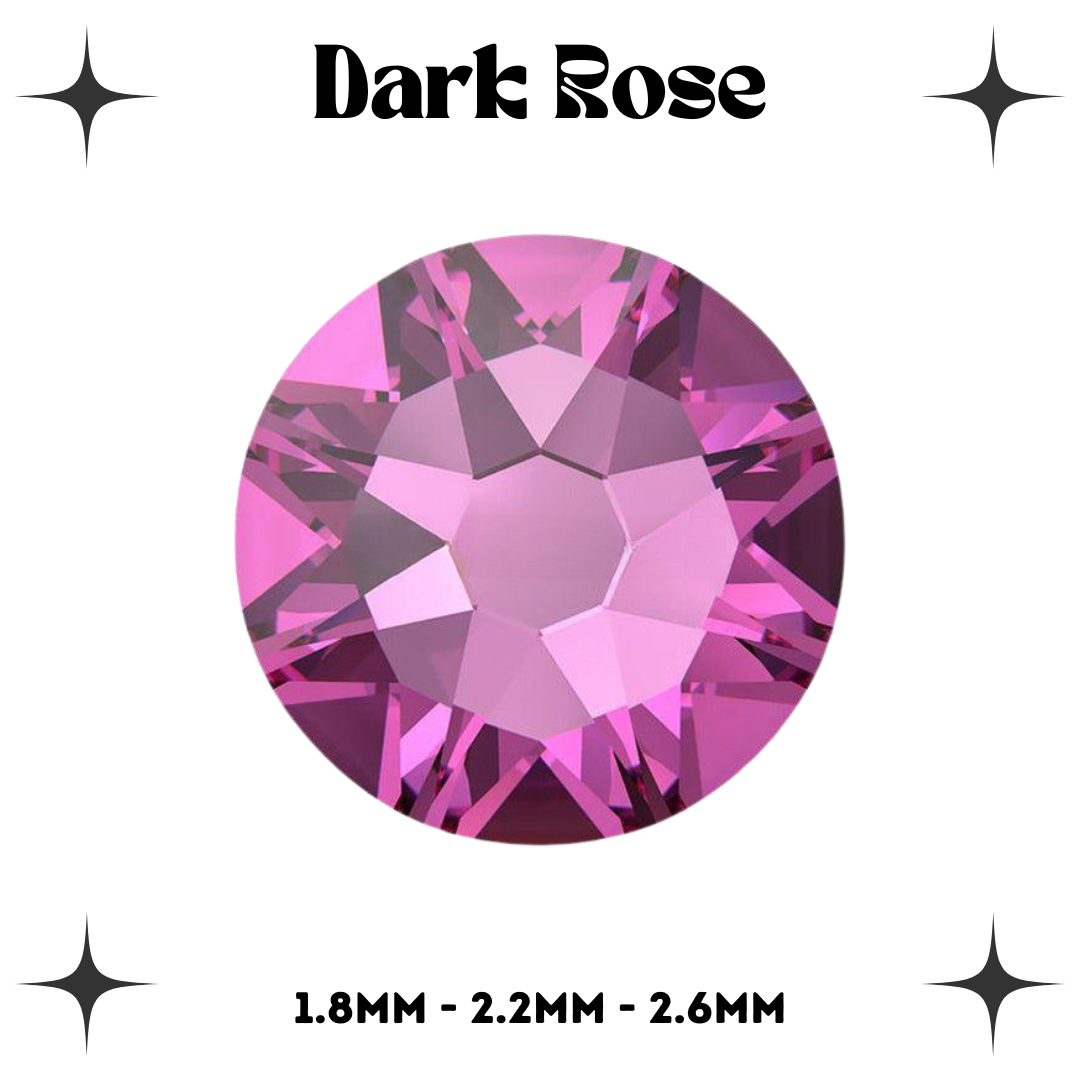 Round Flat Back Crystals