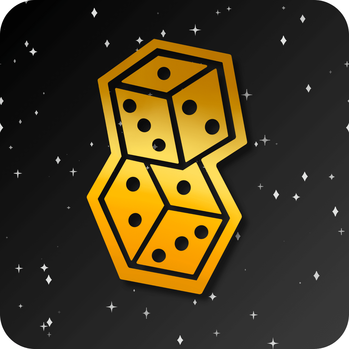 18K Dice Tooth Gem