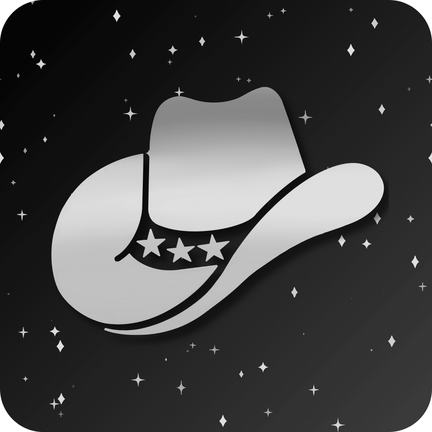 18K Cowgirl Hat Tooth Gem