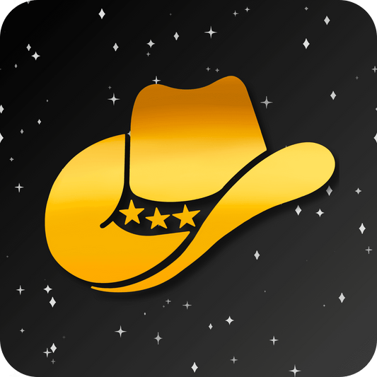 18K Cowgirl Hat Tooth Gem