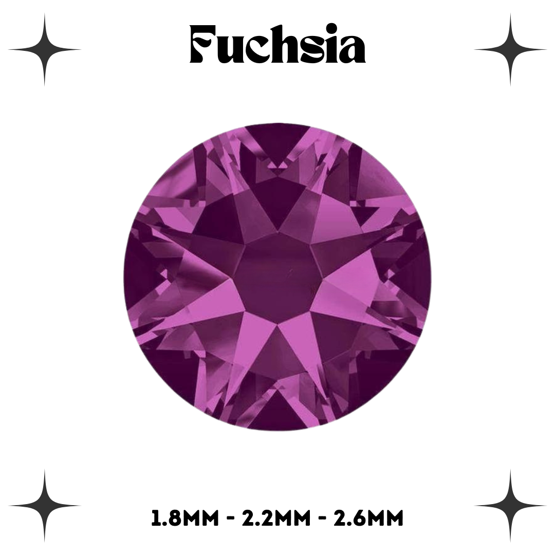 Round Flat Back Crystals