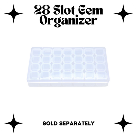 28 Slot Gem Organizer
