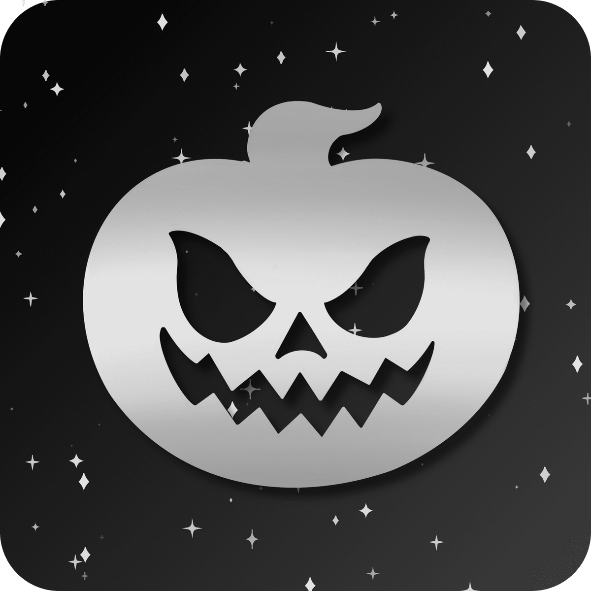 18K Jack-o-lantern Tooth Gem