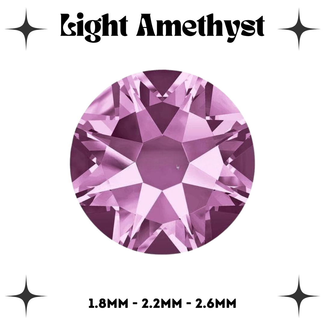 Round Flat Back Crystals