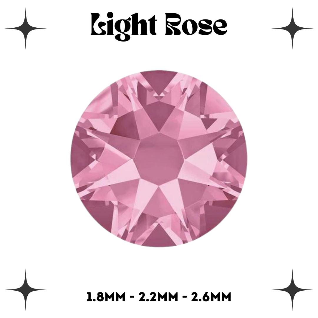 Round Flat Back Crystals