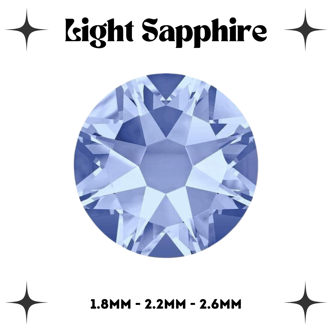 Round Flat Back Crystals