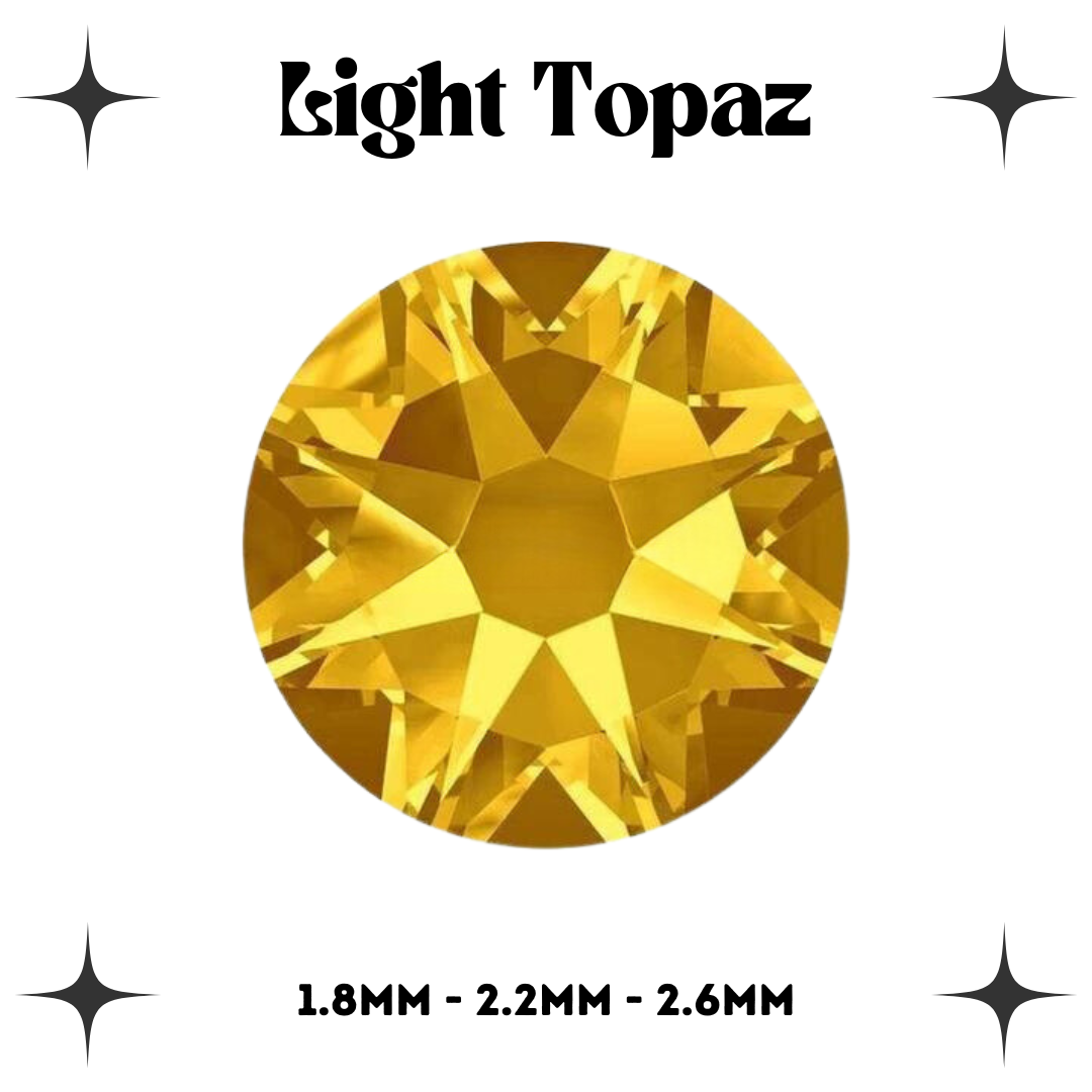 Round Flat Back Crystals