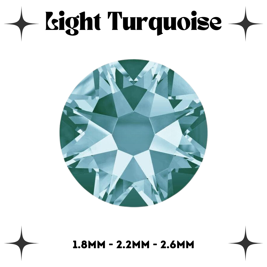 Round Flat Back Crystals