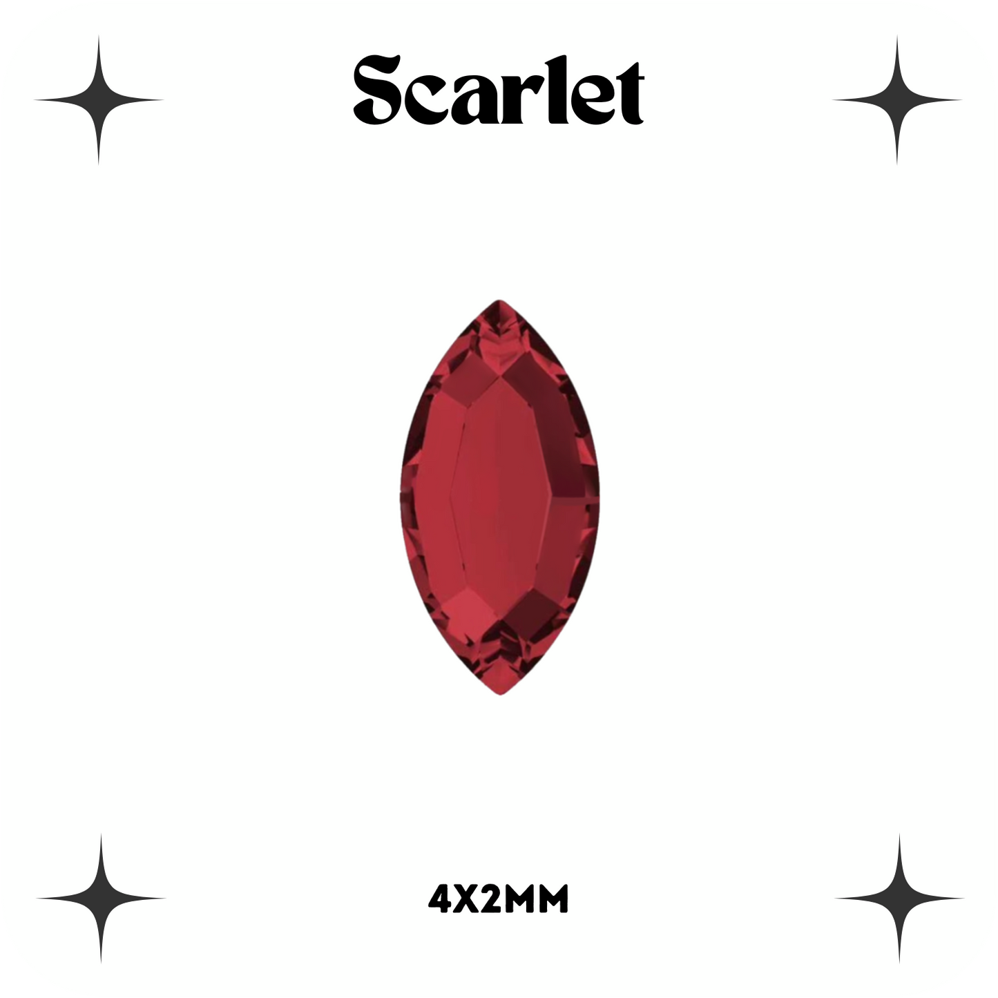 Navette Crystal Tooth Gems
