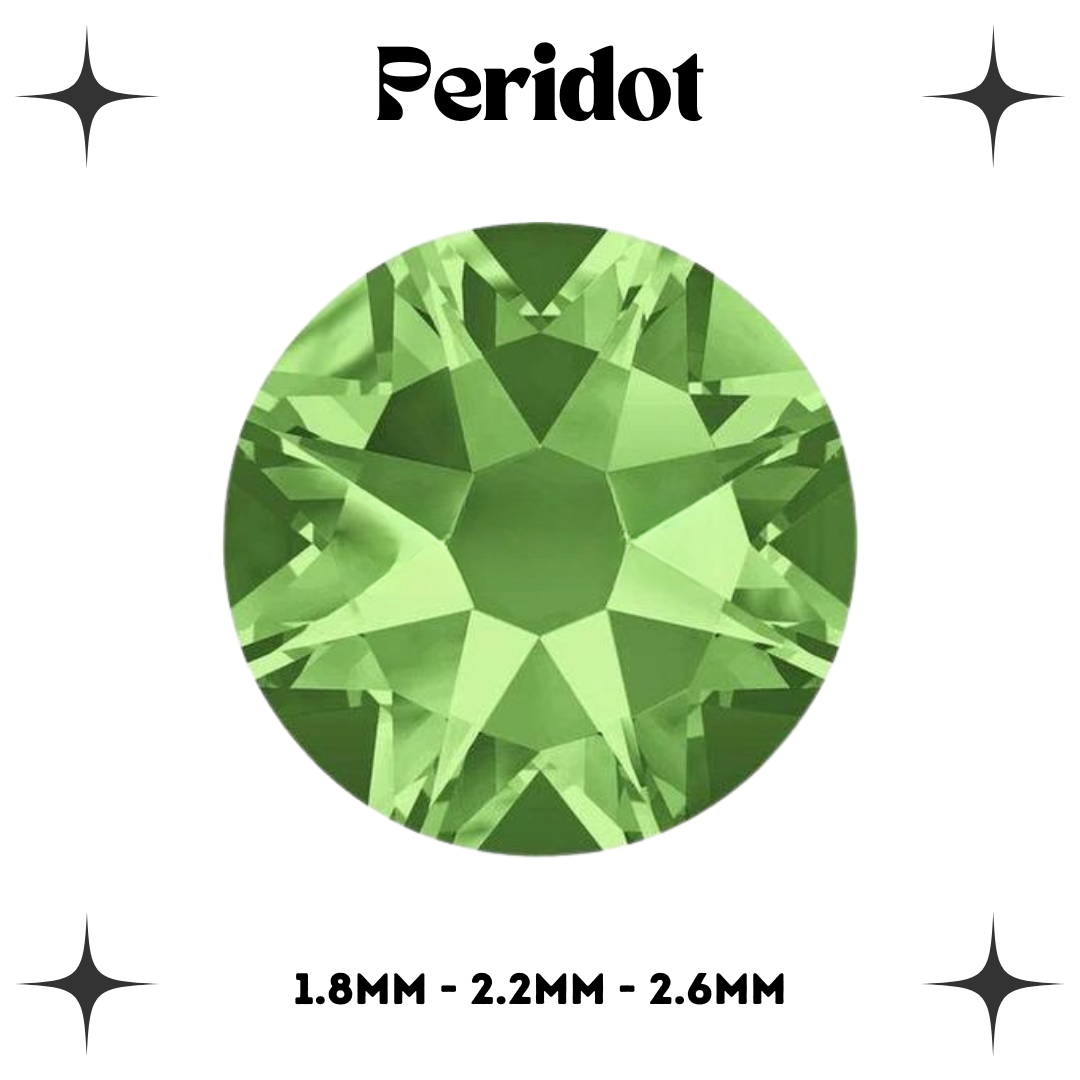 Round Flat Back Crystals