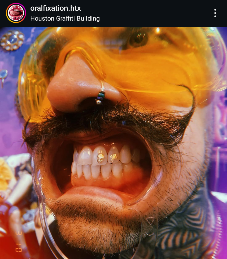 18k Alien Tooth Gem