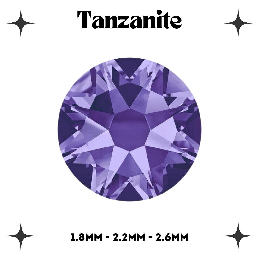Round Flat Back Crystals