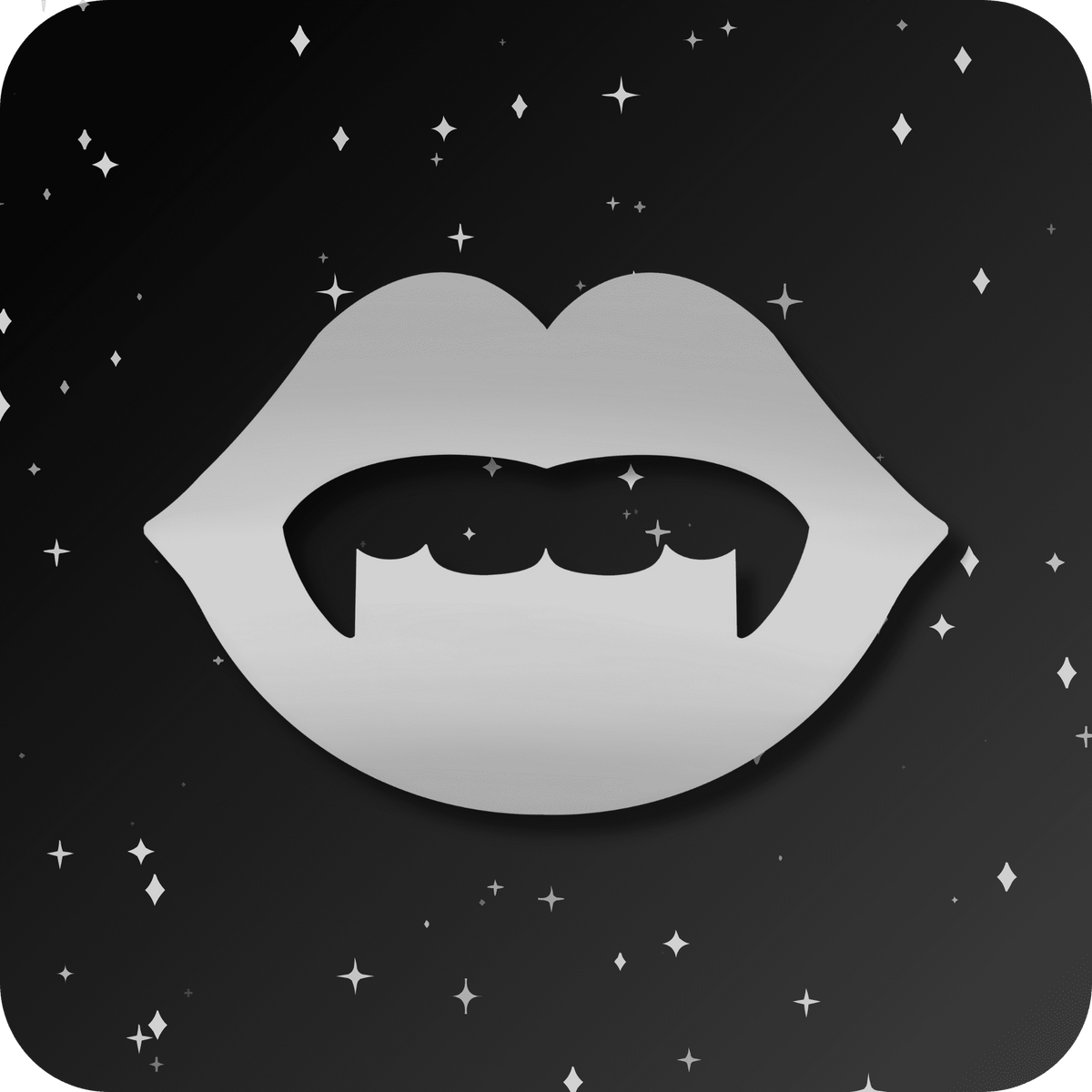 18K Vampire Kiss Tooth Gem