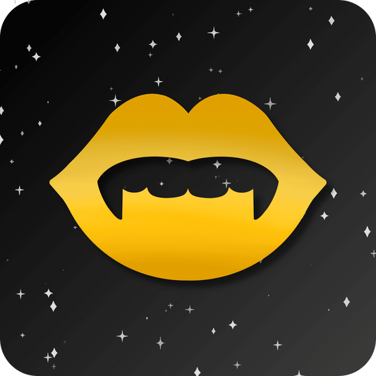 18K Vampire Kiss Tooth Gem