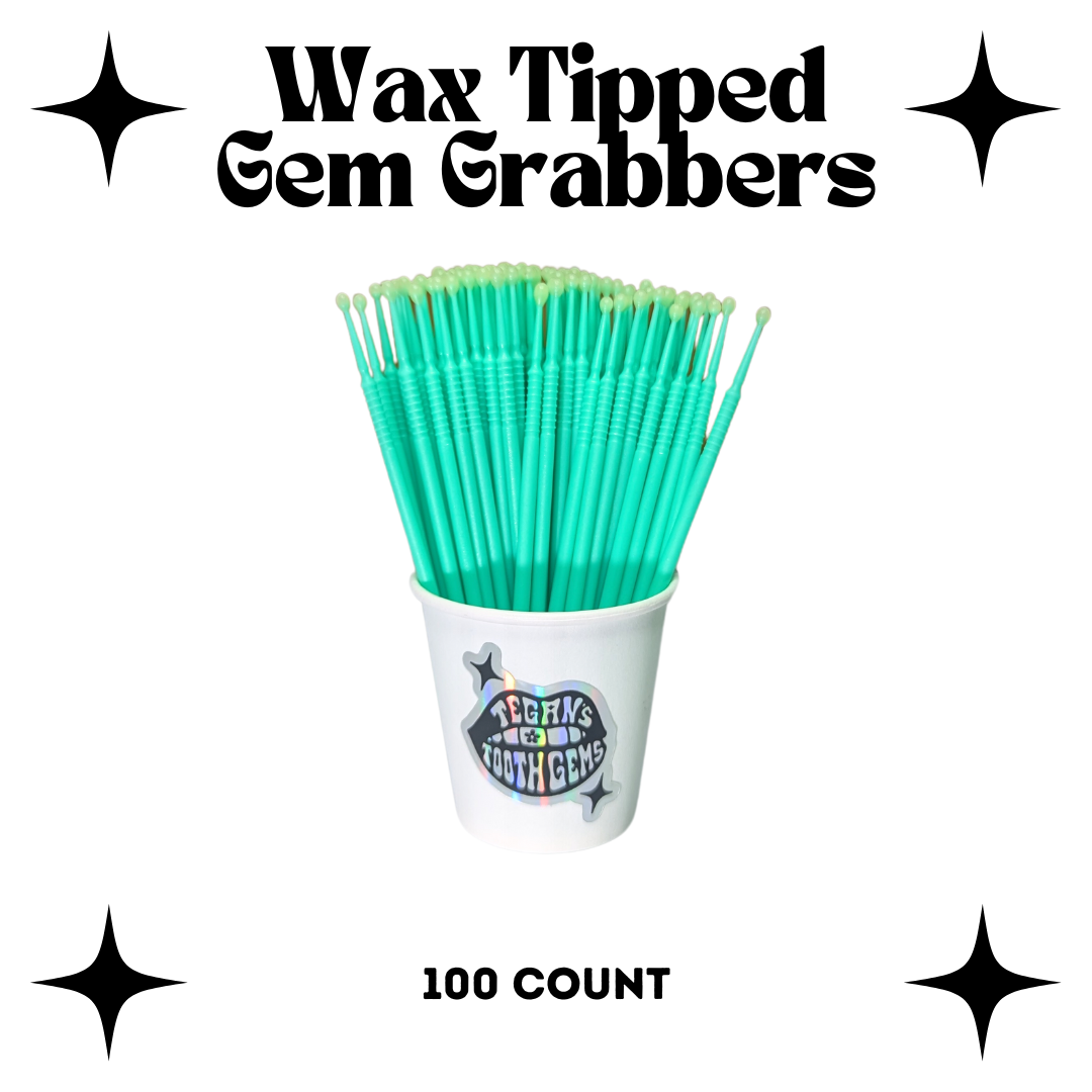 Wax Tipped Gem Grabbers - 100 count