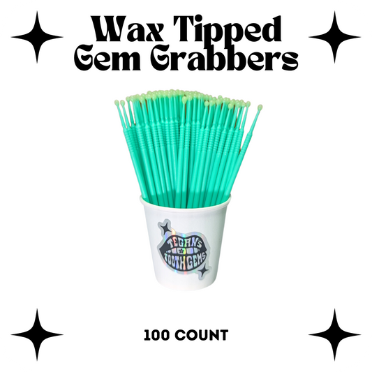 Wax Tipped Gem Grabbers - 100 count