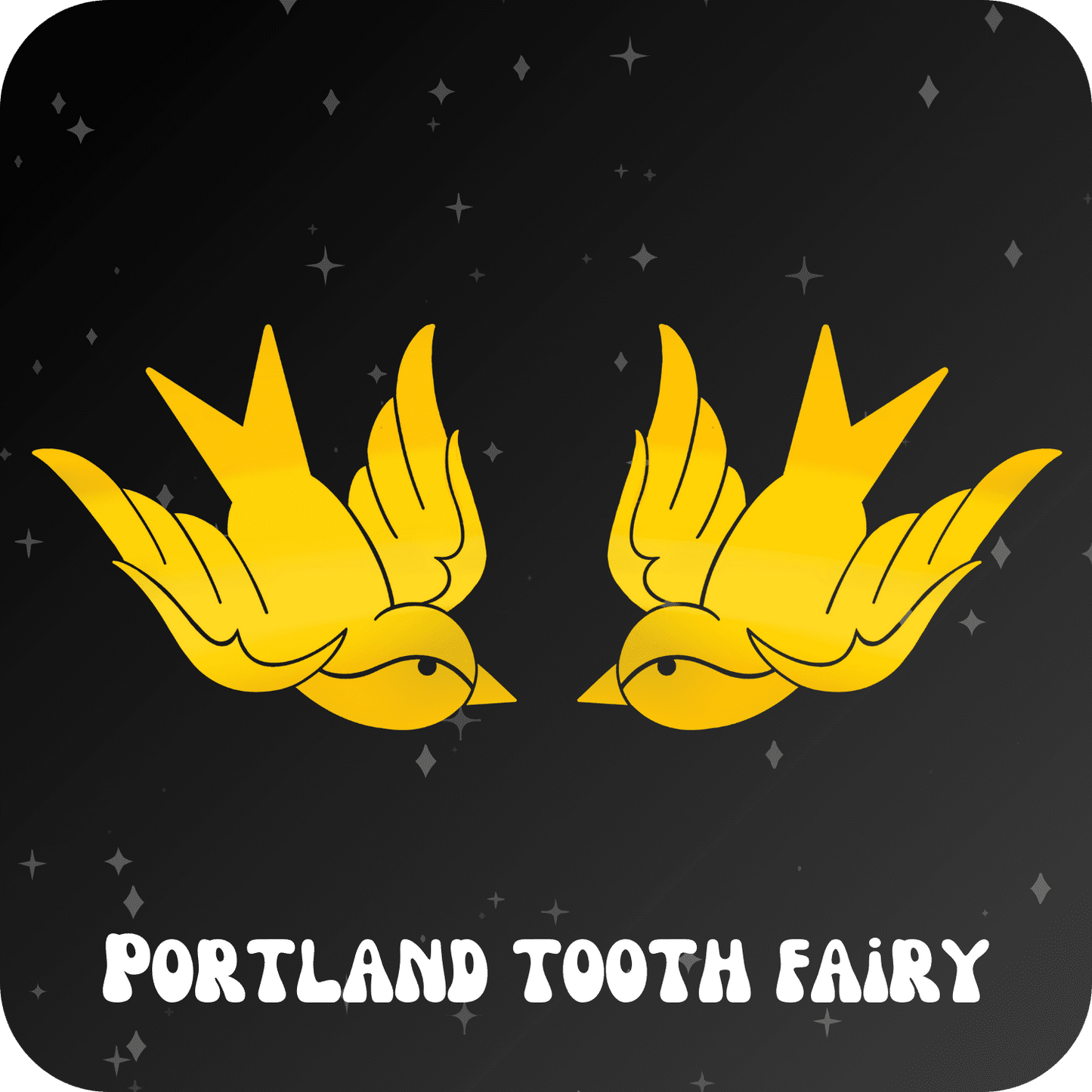 18K Sparrows by Portland Tooth Fairy