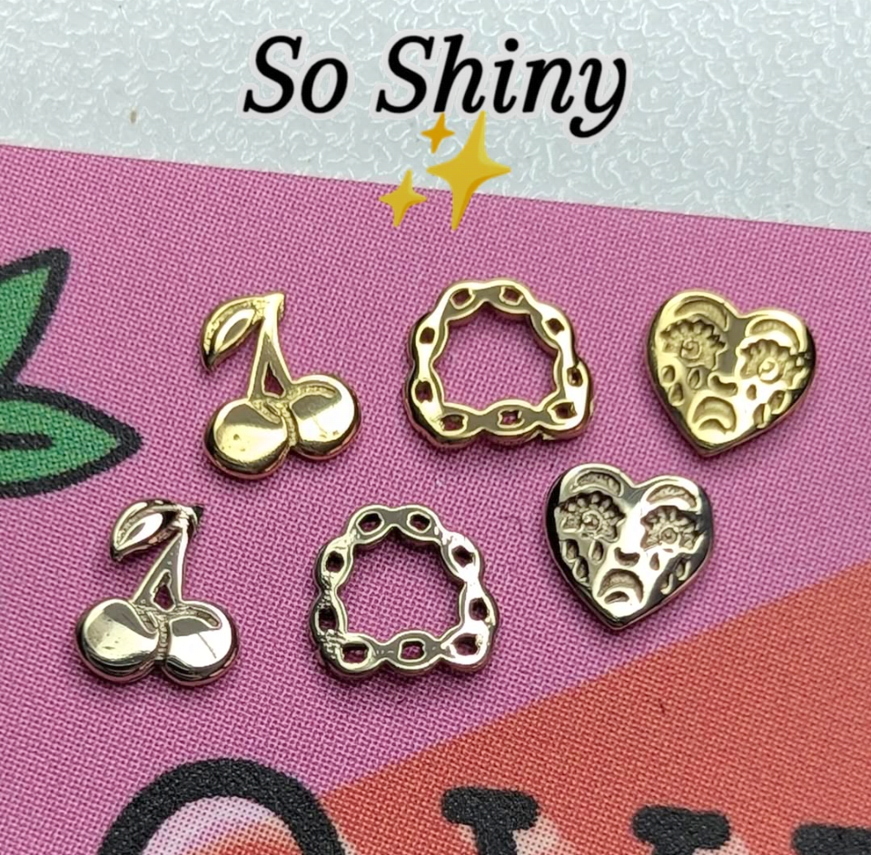 18k Cherries Tooth Gem